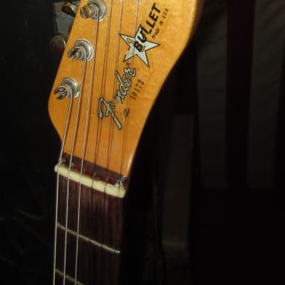 1981 Fender Bullet Red Made in USA w/Original Hard Case image 3