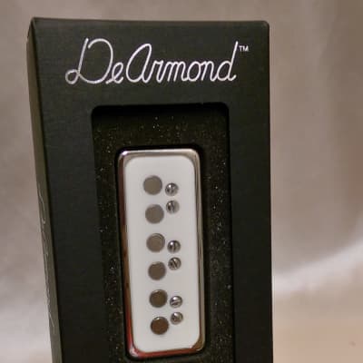 NEW! Dearmond Dynasonic in white, bridge or neck available