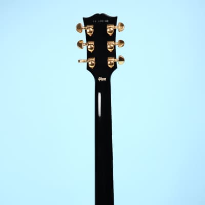 2021 Gibson Les Paul Custom Black Electric Guitar Gold Hardware Custom Shop image 20