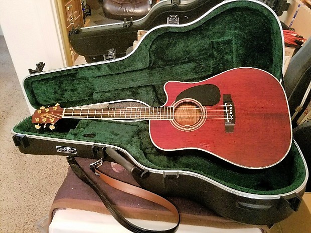 Takamine Ltd 90 1990 Cherry Natural Reverb