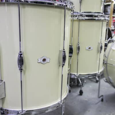 George Way Tuxedo 5 Piece Drum Set Gretsch Shells (One of a kind!) image 5
