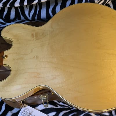 BRAND NEW! 2024 Gibson Custom Shop 1959 ES-355 Reissue - VOS Vintage Natural Finish - Authorized Dealer - 8.1lbs - G02414 image 10