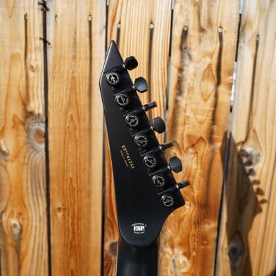 ESP LTD E-II Horizon NT-7 Evertune Black 7-String Electric Guitar w/ Case (2024) image 5