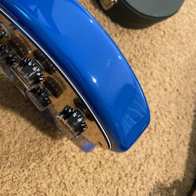Daion Savage Blue Electric Guitar w/ Original Daion Branded Hardshell Case image 19