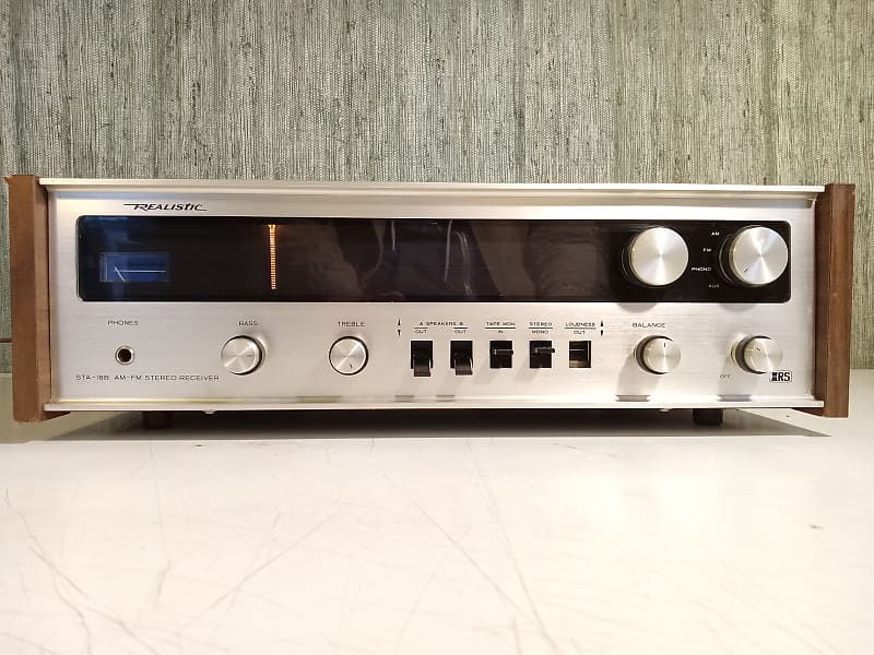 Realistic STA-18B Stereo Receiver 70s Vintage Japan | Reverb