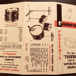 Camco New Tuxedo Superlative drum catalog 1965 image 2