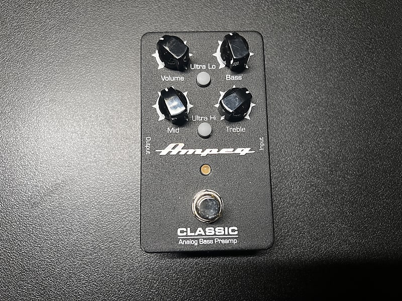 Ampeg Classic Analog Bass Preamp | Reverb