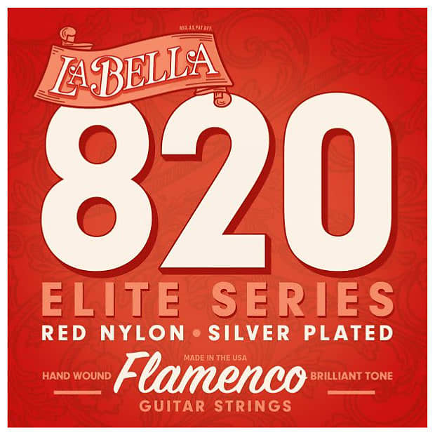 LaBella Flamenco Elite Red Nylon Strings image 1