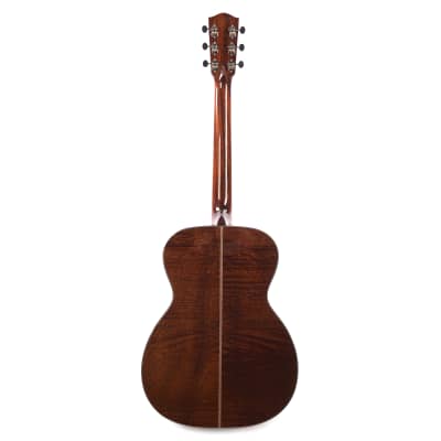 Eastman L-OM-QS European Spruce/AA Quilted Sapele OM Natural image 5