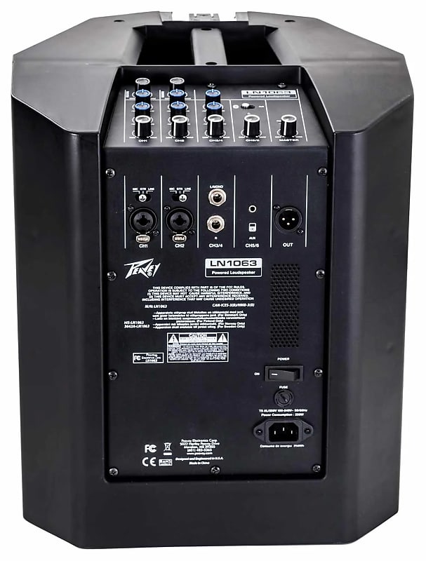 PEAVEY LN 1263 Active 1200w Compact Line Array Bluetooth PA