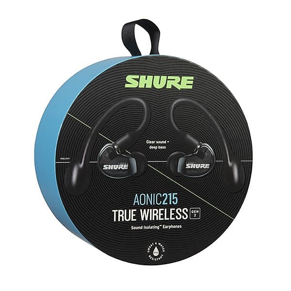 SHURE AONIC215 (SE21DYBK+TW2-A) (Translucent Black) (Domestic