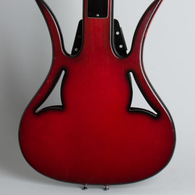 Ampeg  AUSB-1 Electric Bass Guitar (1967), ser. #788, original black hard shell case. image 4
