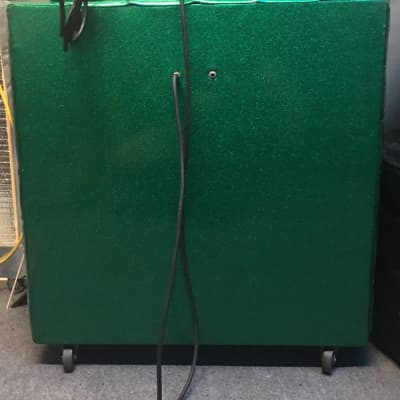 Plush P1000S Head and 412 Cabinet 60's/70's Green Sparkle image 2