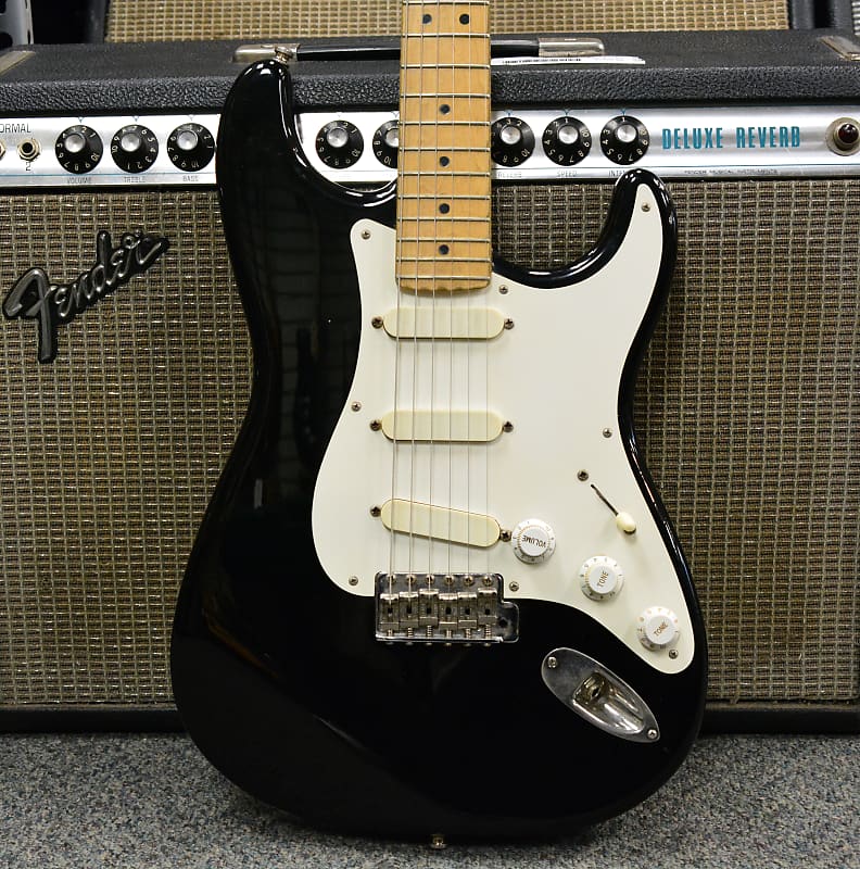 Fender Eric Clapton Artist Series Stratocaster with Lace Sensor Pickups 1991 - 2000 - Black image 1