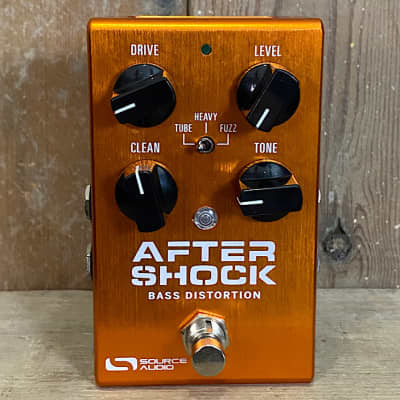 Reverb.com listing, price, conditions, and images for source-audio-aftershock-bass-distortion
