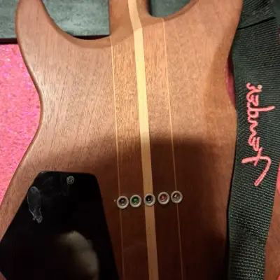 Luthier Hand Made Neck Thru Body 5 String Electric Mandolin GUITAR image 9