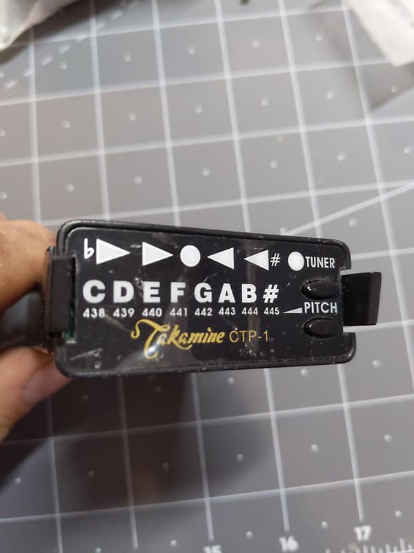 Takamine Acoustic guitar tuner/battery pack Reverb