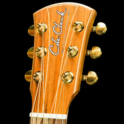 Cole Clark Little Lady Series 2 All Solid Australian Blackwood Acoustic Electric Guitar image 6