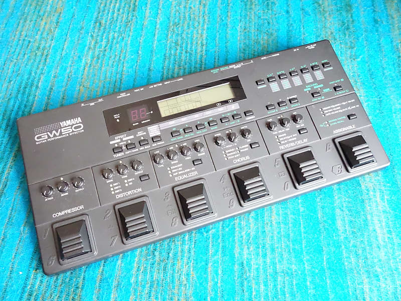 YAMAHA ヤマハ GW50 GUITAR PERFORMANCE EFFEC Yamaha GW50 Performance Multi Effects Pedal – Cool Old Guitars