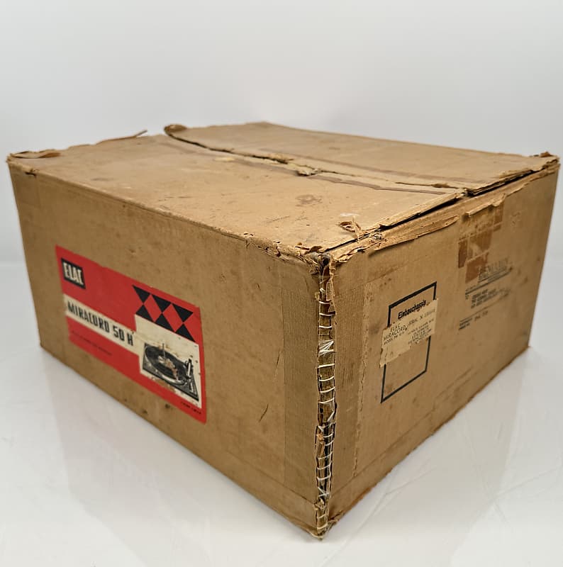 Vintage Benjamin Elac Miracord 50h Turntable Germany  			