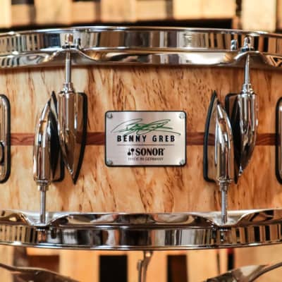 Sonor 13x5.75 Benny Greb Signature Beech Snare Drum image 1