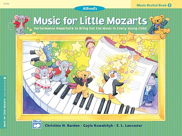 Alfred 00-19725 Music For Little Mozarts - Music Recital (Book 2) image 1