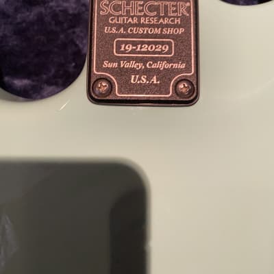 Schecter USA Custom Shop.  Killer Deal!  Nick Johnson Signature 2019 - Atomic Green image 11