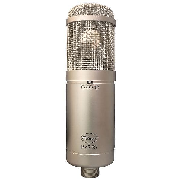 Peluso P-47 SS Solid State Large Diaphragm Multi Pattern Microphone image 1