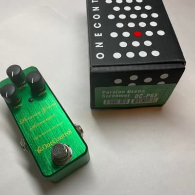 Reverb.com listing, price, conditions, and images for one-control-persian-green-screamer