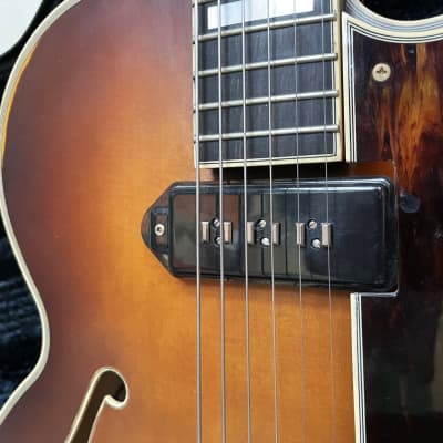 Levin 18" Jazz Guitar, Gibson Super 400, Sunburst image 10