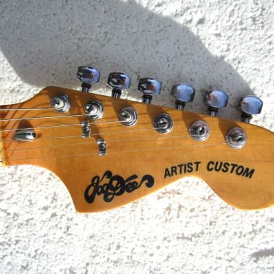 Joo Dee Stratocaster Guitar, 1970's, Japan, Dyna Gakki Factory,Very Good image 3