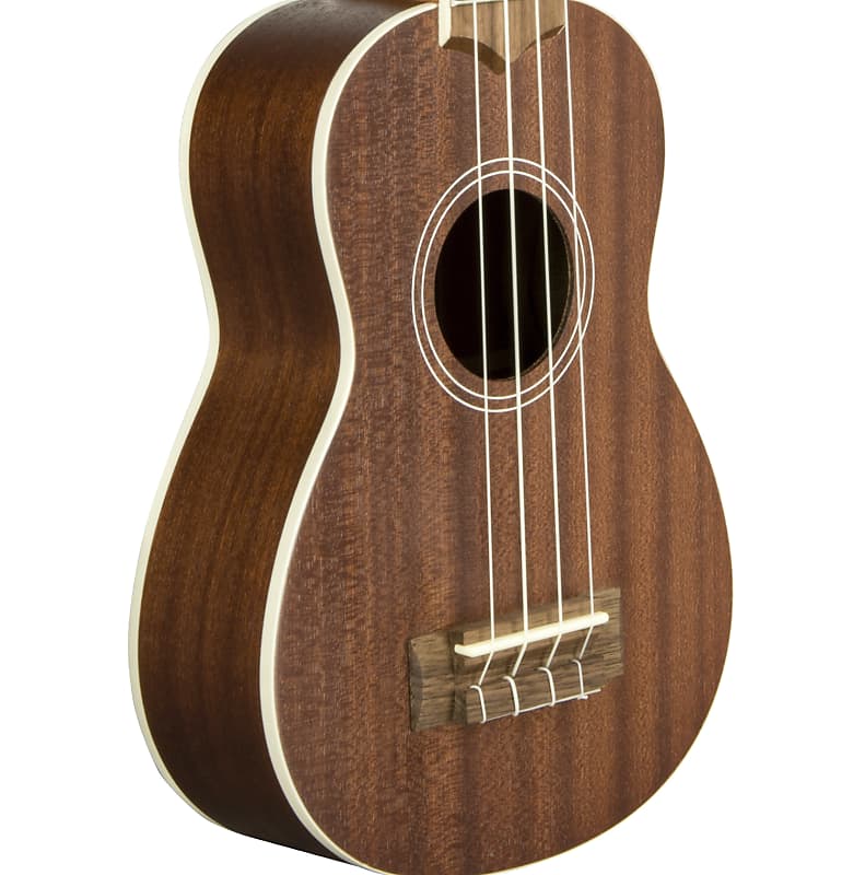 Lanikai MA-S Mahogany Soprano Ukulele Natural w/ Gig Bag