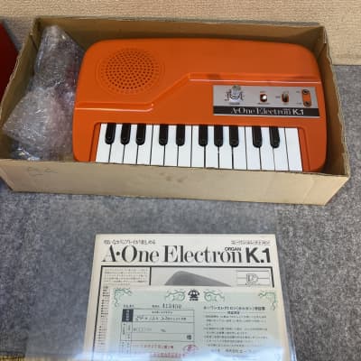 A-One Electron K-1 Organ- Funky toy synth- Cool! | Reverb A-One Electron K-1 Organ- Funky toy synth- Cool! | Reverb