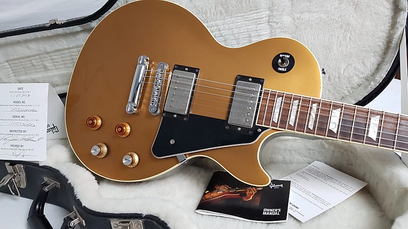 Gibson Les Paul Standard Joe Bonamassa 2013 Goldtop Blackback | Reverb