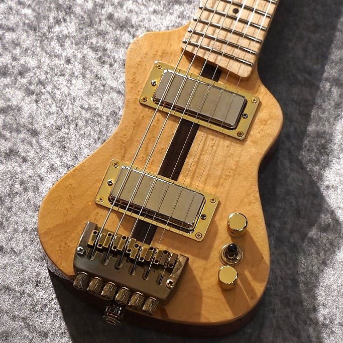 Lap axe [USED] Travel Guitar / EX-MH Birdseye Maple