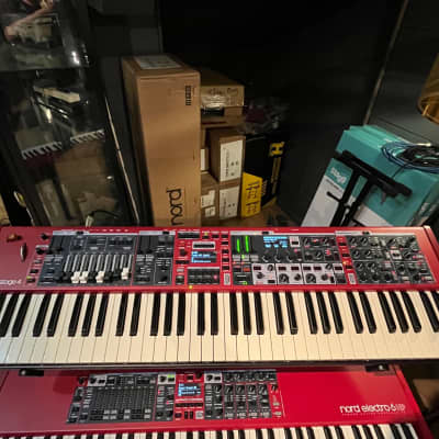 Nord Stage 4 SW73 Compact 73-Key Semi-Weighted Digital Piano 2023 - Present - Red image 4