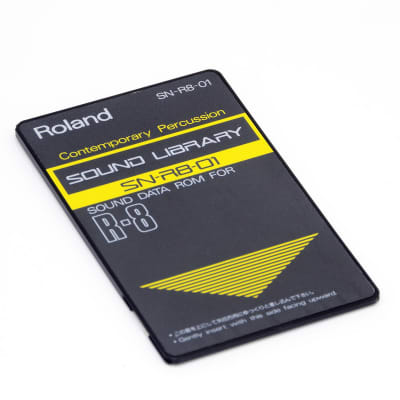 Roland SN-R8-01 Contemporary Percussion Sound ROM Card for R-8 & R-8M