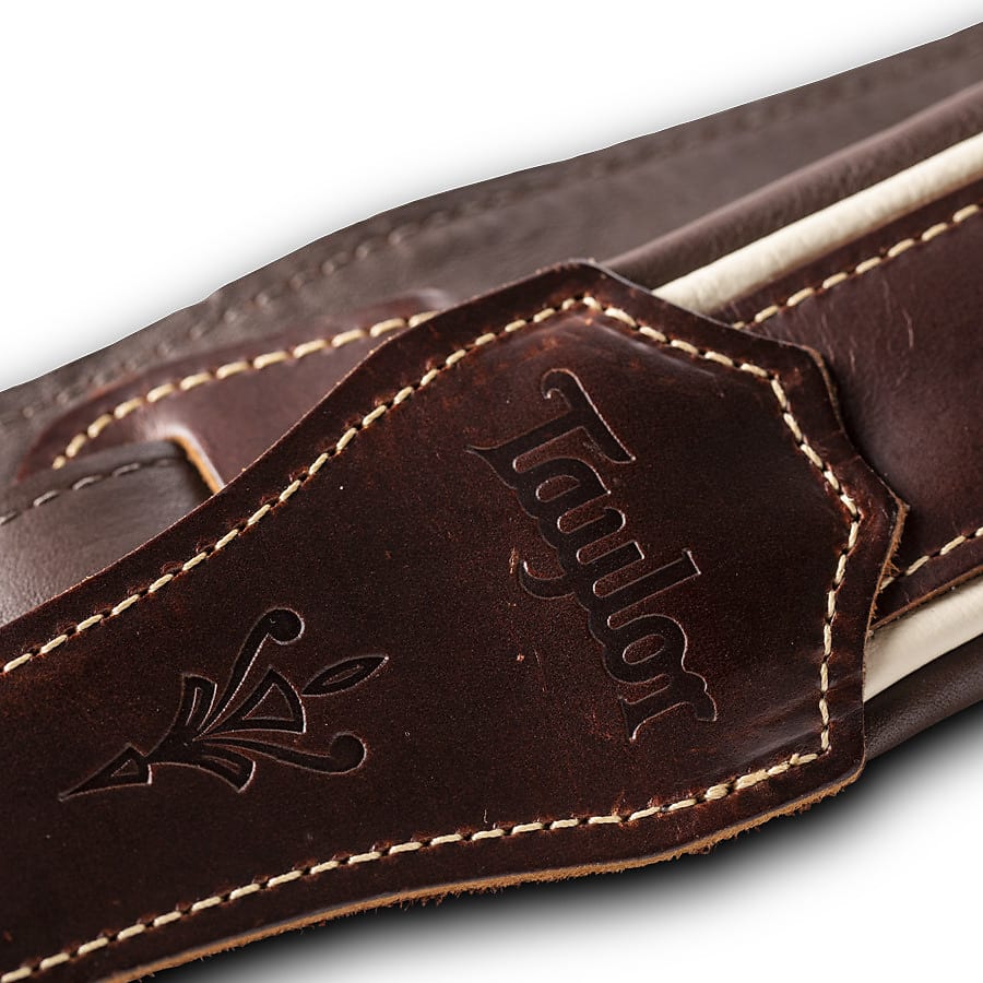 Taylor Century Strap (500 Series), Cordovan/Cream/Cordovan Leather, 2.5