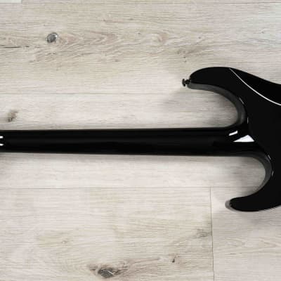 ESP LTD KH-602 Kirk Hammett Signature Guitar, Macassar Ebony Fretboard, Black image 7