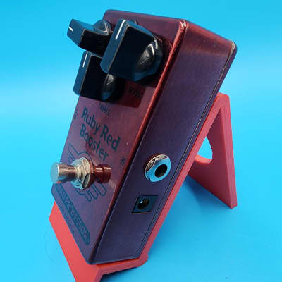 BJF Design Mad Professor Ruby Red Booster Guitar Effect Pedal Bass Buffer Treble image 5
