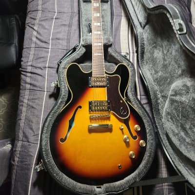 Epiphone Sheraton II 1992 White with Hardshell Case | Reverb