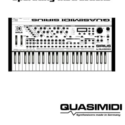 Quasimidi Sirius Groovesynth & Gig Bag (built-in Drum Machine,  Sequencer & Vocoder (includes mic)) image 3