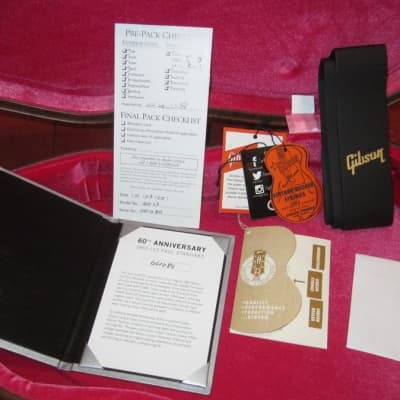 2020 Gibson Custom Shop Les Paul 60th Anniversary 1960 Reissue (1960 reissue) V2 Sunburst image 10