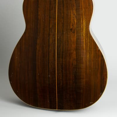Bacon & Day  Ne Plus Ultra Troubadour Model 3R Arch Top Acoustic Guitar (1933), ser. #33241, vintage tweed hard shell case. image 4