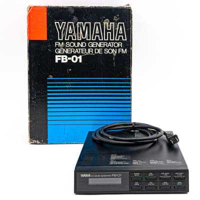 Yamaha FB-01 Frequency Modulation Sound Generator w/ Original Box - Classic FM Synthesis