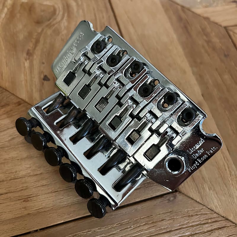 Washburn 600-S Floyd Rose Tremolo Dimebag Darrell - Chrome | Reverb