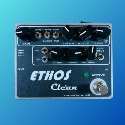 Custom Tones LLC Ethos Clean II Preamp Pedal | Reverb