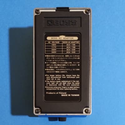 Boss CS-3 Black Label ACA 1990s (DBX1252 chip) w/box & rare japanese manual image 7