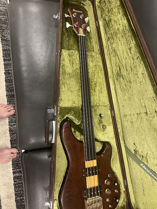 Ibanez MC940-DS Musician Bass Fretless 1980 - 1984 - Dark Stain image 1