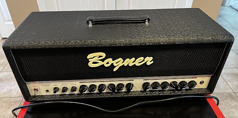 Bogner Uberschall Twin Jet - Black Tolex Comet Pattern | Reverb